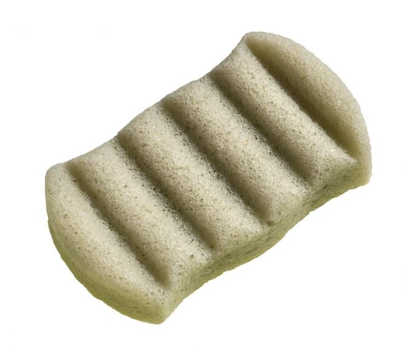 Konjac Body Sponge -Green French Clay - normal til fet hud