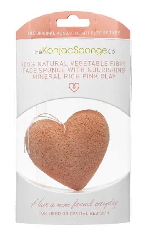 Konjac Heart Sponge - dehydrert og sliten hud